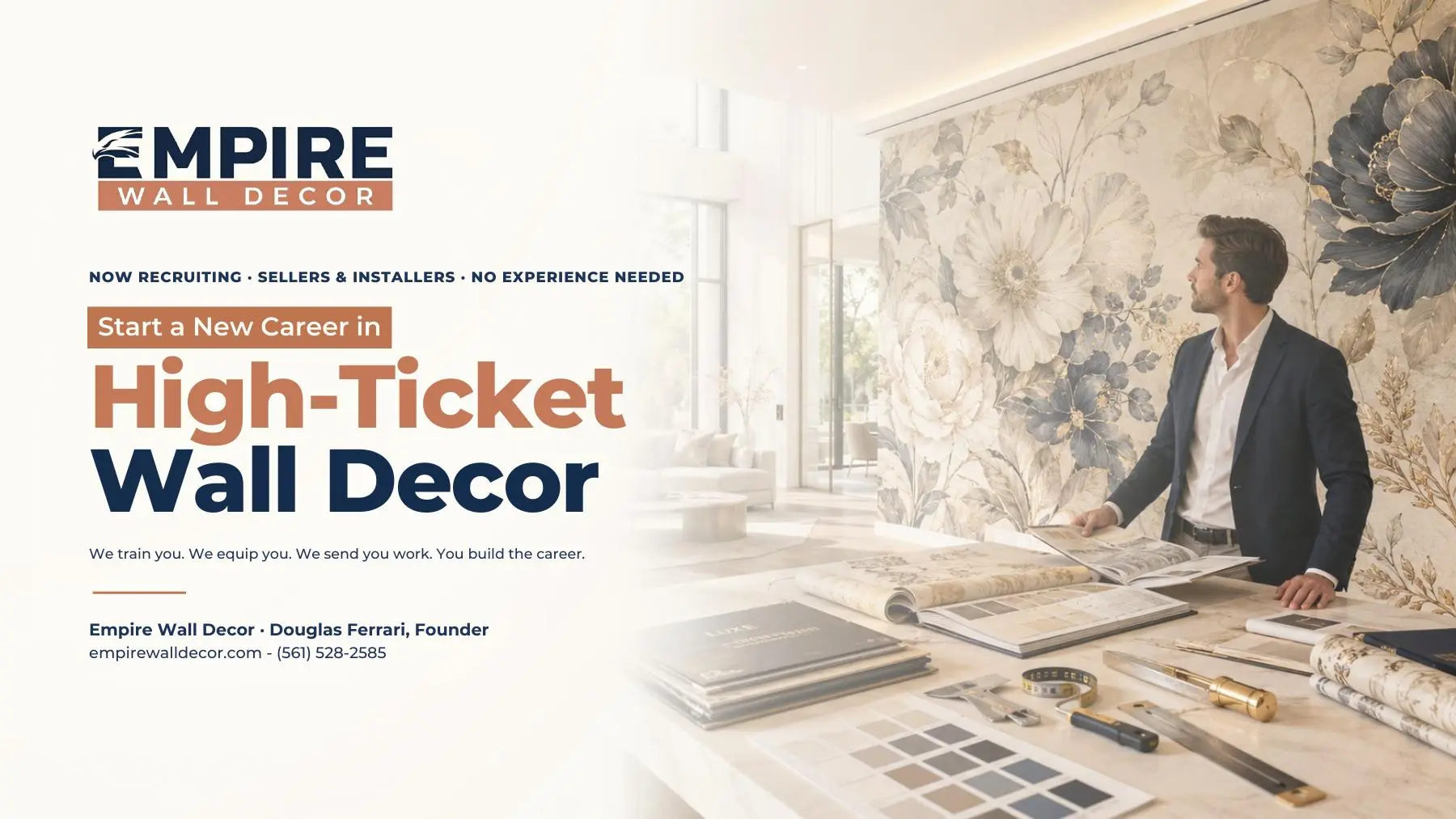 Apresentação de carreira Empire Wall Decor
