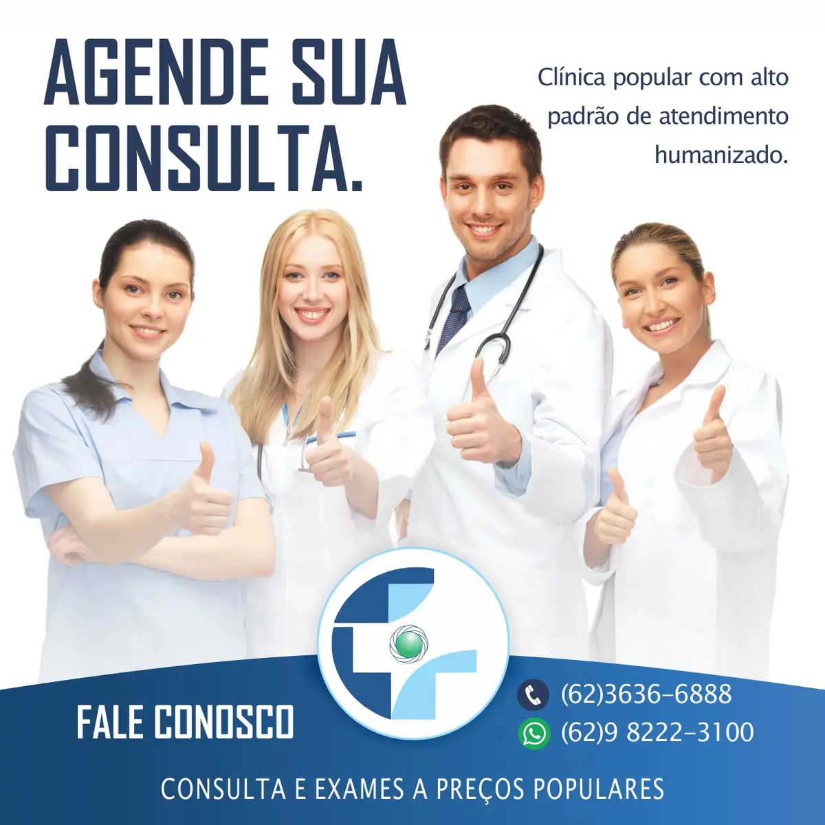 Peça 4 desenvolvida para Clínica Saúde Brasil