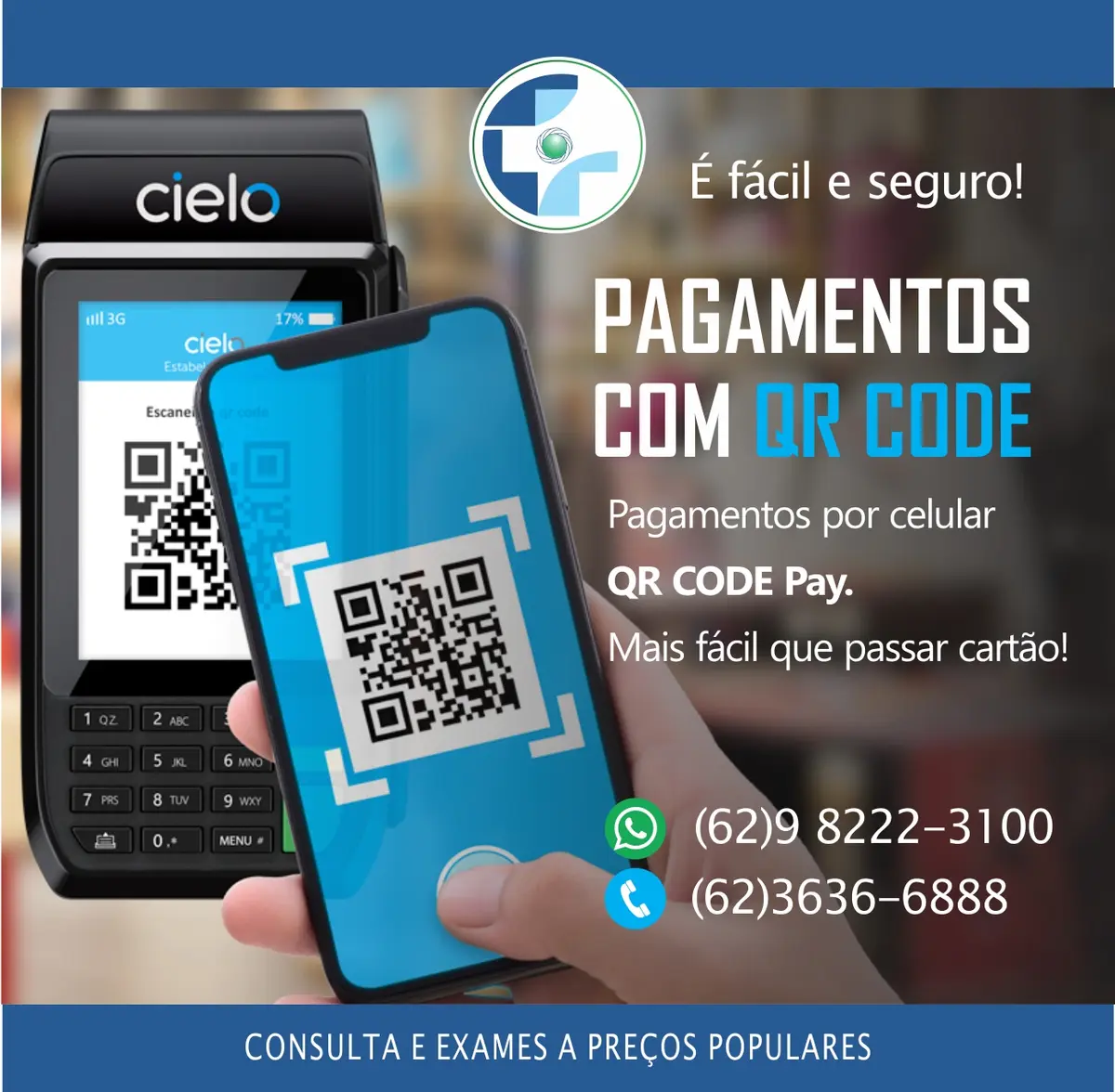Peça 5 desenvolvida para Clínica Saúde Brasil