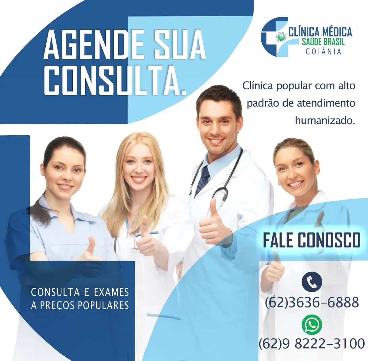 Peça 7 desenvolvida para Clínica Saúde Brasil