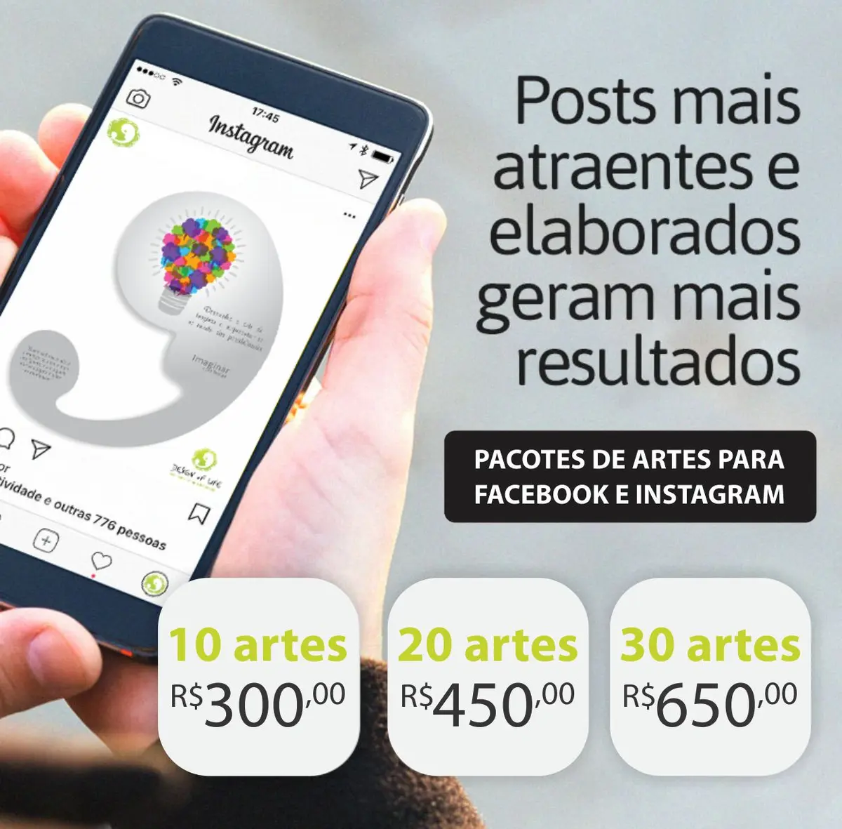 Peça 1 desenvolvida para Design of Life