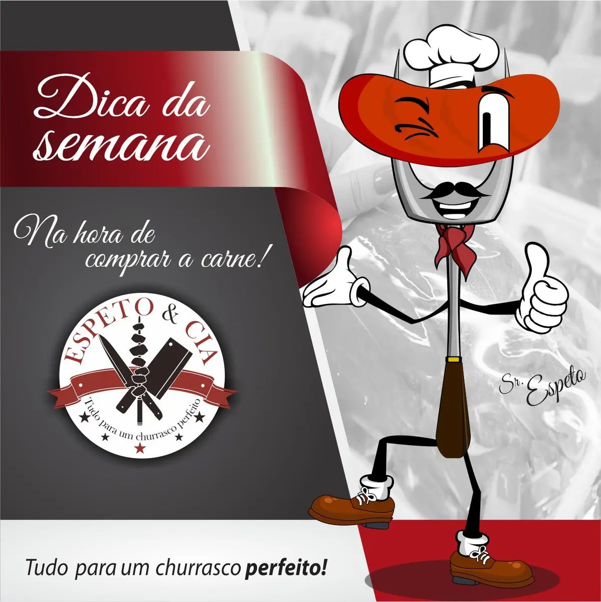 Peça 3 desenvolvida para Espeto & Cia