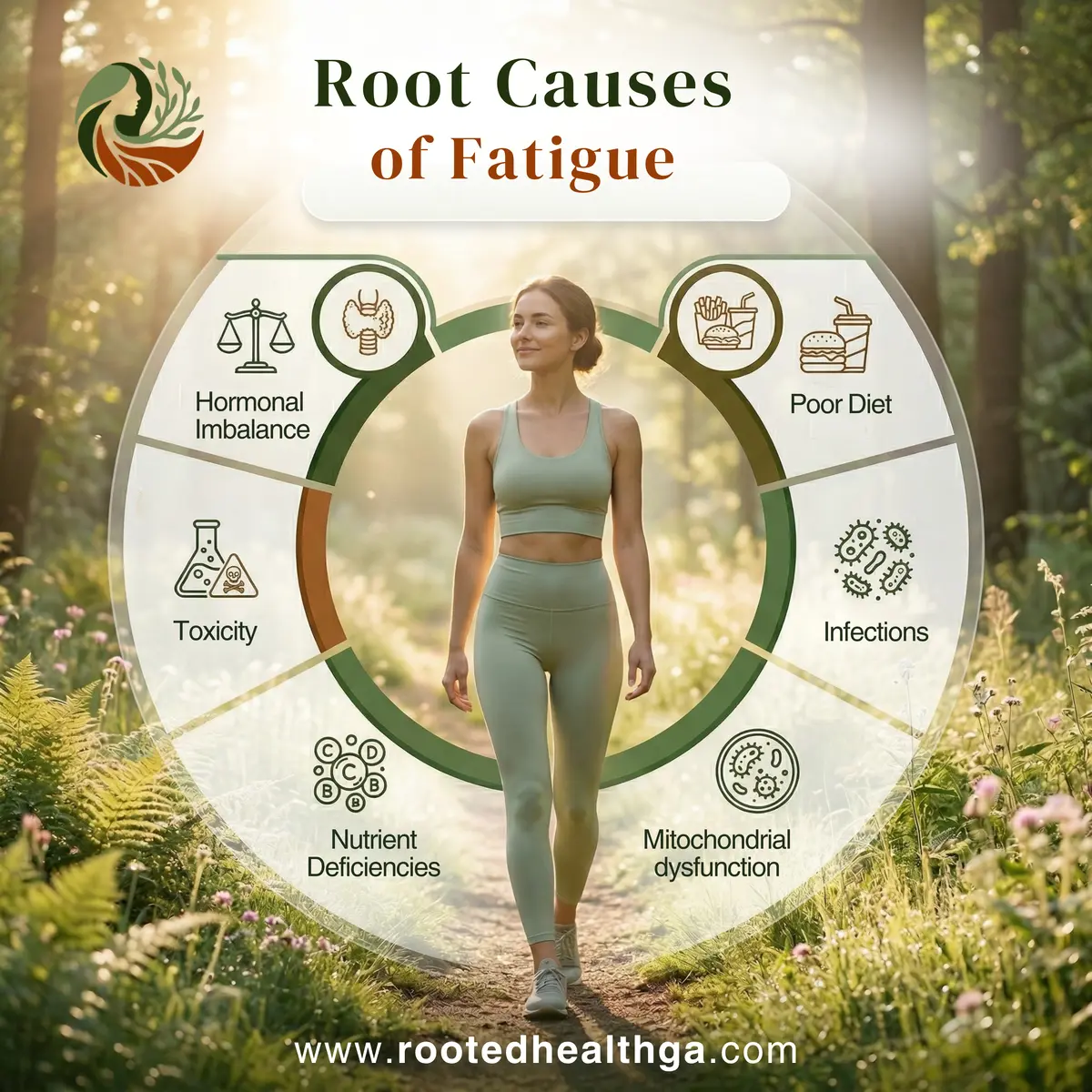 Peça 6 desenvolvida para Rooted Health GA